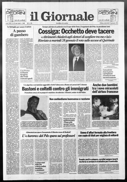 Il giornale : quotidiano del mattino